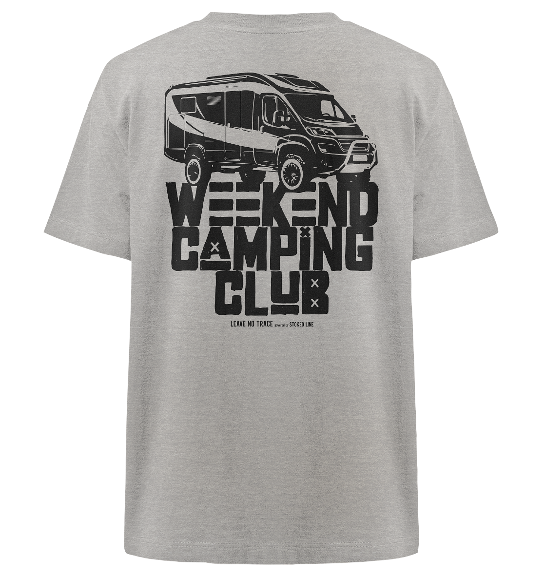 Stoked Line Outdoor Streetwear T-Shirt Camping Weekend Club