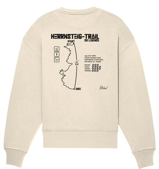 Stoked Line Outdoor Streetwear Sweatshirt Herrnsteig Trail Kronplatz