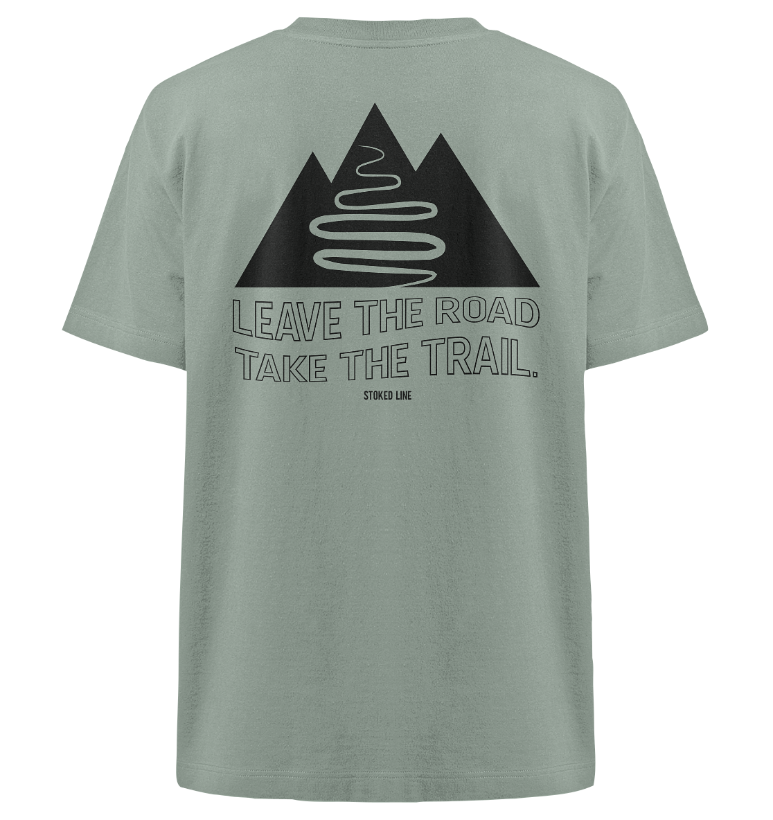 Stoked Line Outdoor Streetwear T-Shirt Leave the Road