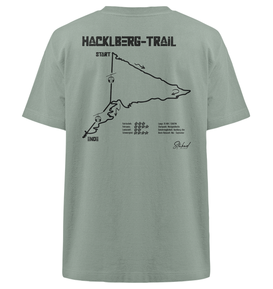 Stoked Line Outdoor Streetwear T-Shirt Hacklberg Trail