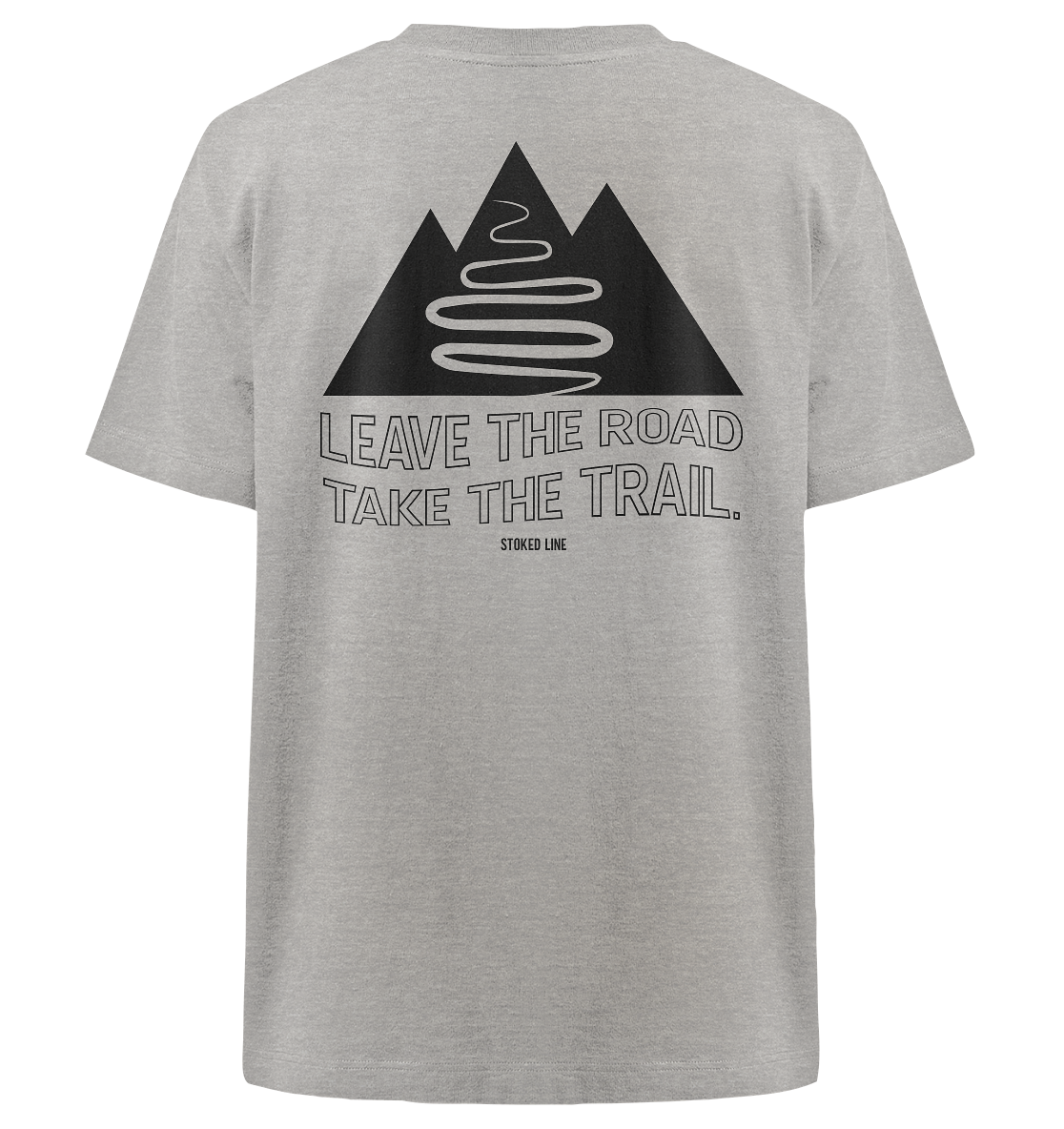 Stoked Line Outdoor Streetwear T-Shirt Leave the Road