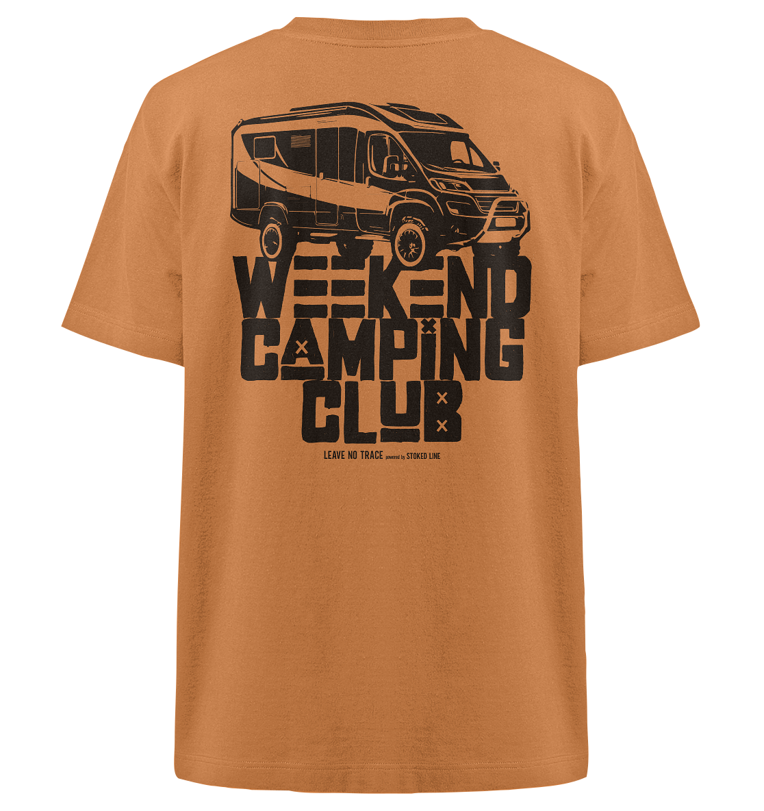 Stoked Line Outdoor Streetwear T-Shirt Camping Weekend Club