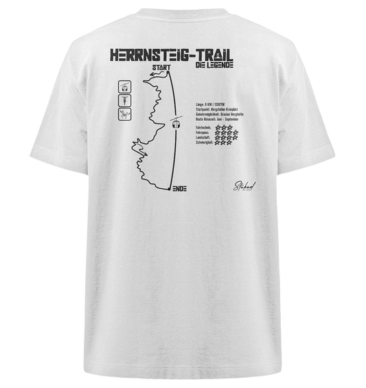 Stoked Line Outdoor Streetwear T-Shirt Herrnsteig Trail Kronplatz