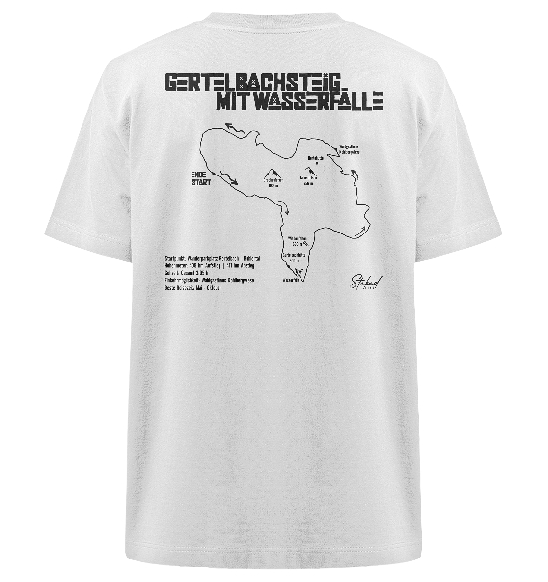 Stoked Line Outdoor Streetwear T-Shirt Gertelbach