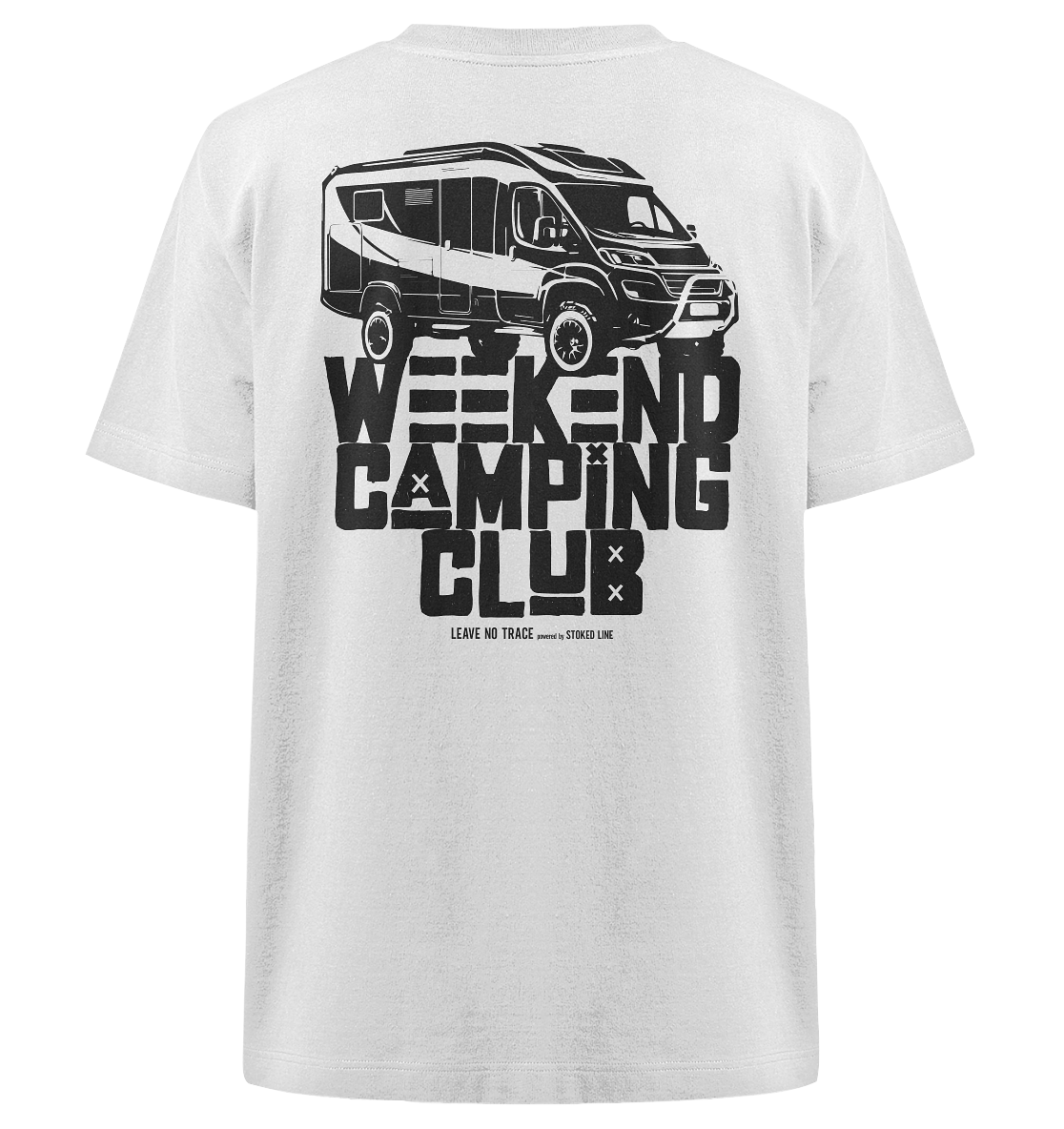 Stoked Line Outdoor Streetwear T-Shirt Camping Weekend Club