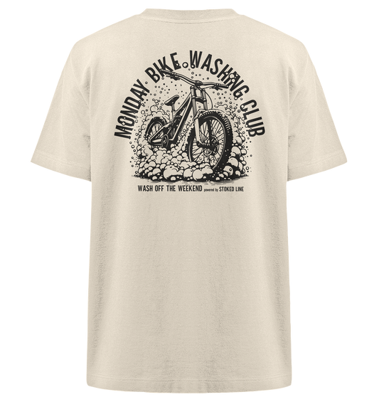 Stoked Line Outdoor Streetwear T-Shirt Monday Bike Washing Club