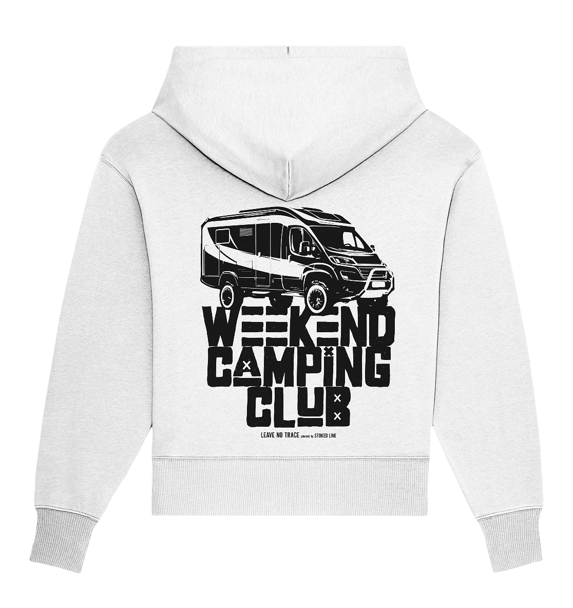 Stoked Line Outdoor Streetwear Hoodie Camping Club