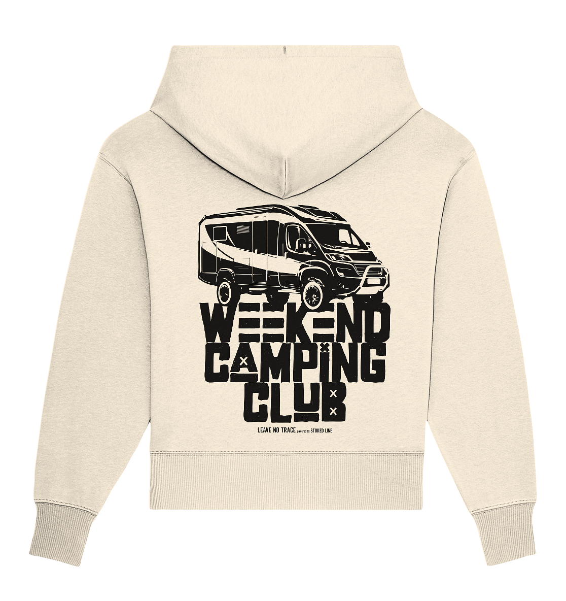 Stoked Line Outdoor Streetwear Hoodie Camping Club