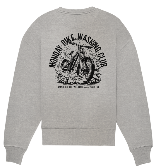 Stoked Line Outdoor Streetwear Sweatshirt Monday Bike Washing Club
