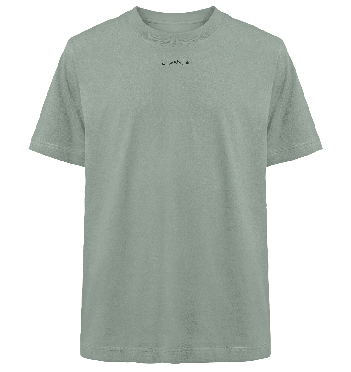 Stoked Line Outdoor Streetwear T-Shirt Schöttelkarspitze